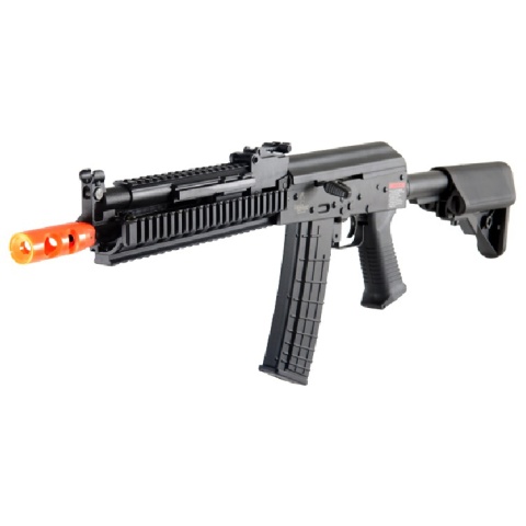 Lancer Tactical Airsoft AK Full Metal RIS Tactical AEG Rifle - BLACK