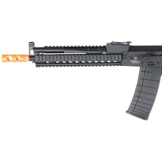 Lancer Tactical Airsoft AK Full Metal RIS Tactical AEG Rifle - BLACK