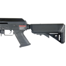 Lancer Tactical Airsoft AK Full Metal RIS Tactical AEG Rifle - BLACK