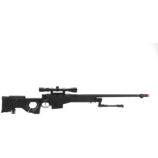 Lancer Tactical Airsoft L96 Full Metal Gas Powered Sniper Rifle
