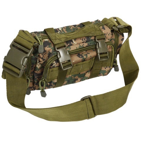 AMA Airsoft Urban Assault Waist UtiliPack - DIGITAL WOODLAND