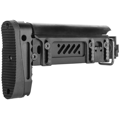 ASP Airsoft Tactical AK AEG Folding Rifle Stock - BLACK