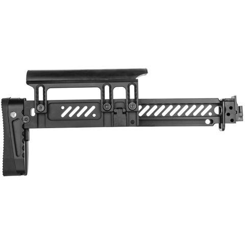 ASP Airsoft Tactical AK AEG Folding Rifle Stock - BLACK