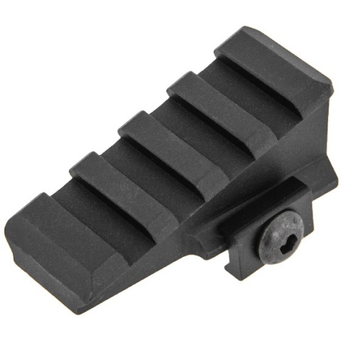 UK Arms Airsoft 45-Degree Offset Rail Mount Component - BLACK