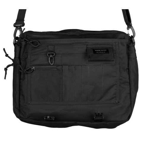 AMA Waterproof Nylon Operator's Shoulder Bag (Color: Black)