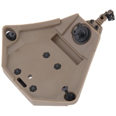 UK Arms L3 Series Helmet NVG Mount Component - DARK EARTH