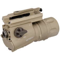 UK Arms M720V Quick Detach Weapon Light with Remote Switch - TAN