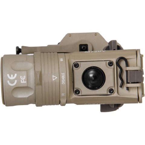 UK Arms M720V Quick Detach Weapon Light with Remote Switch - TAN