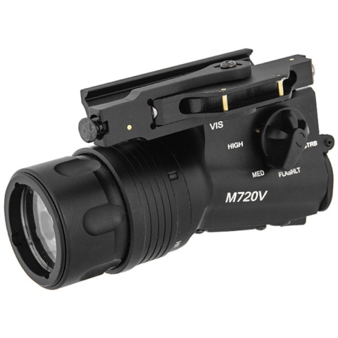 UK Arms M720V Quick Detach Weapon Light with Remote Switch - BLACK