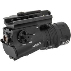 UK Arms M720V Quick Detach Weapon Light with Remote Switch - BLACK