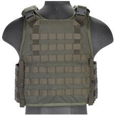 UK Arms Airsoft Tactical SPC Scalable Tactical Vest (Sage)