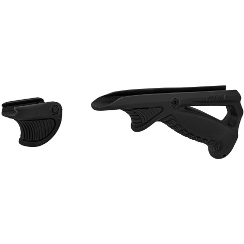 UK Arms Angled PTK Foregrip and Thumb Over Bore- BLACK