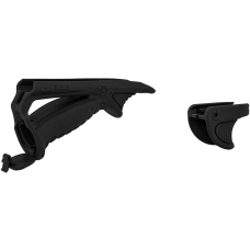 UK Arms Angled PTK Foregrip and Thumb Over Bore- BLACK