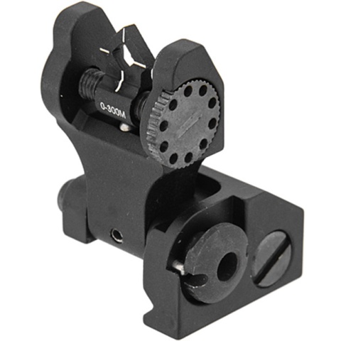 UK Arms Battlesight Rear DI-OPTIC Aperture DOA - BLACK