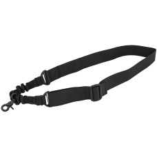 UK Arms Airsoft Tactical Single Point Bungee Sling - BLACK