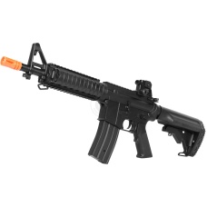 JG M4 Full Metal CQB-R M4 Series Airsoft AEG - BLACK