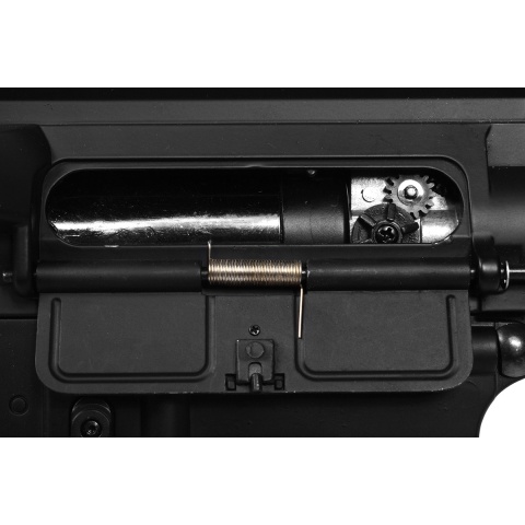 JG M4 Full Metal CQB-R M4 Series Airsoft AEG - BLACK