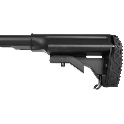 JG M4 Full Metal CQB-R M4 Series Airsoft AEG - BLACK