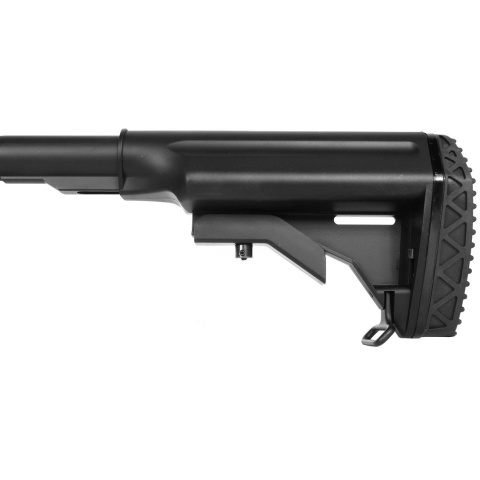 JG M4 Full Metal CQB-R M4 Series Airsoft AEG - BLACK