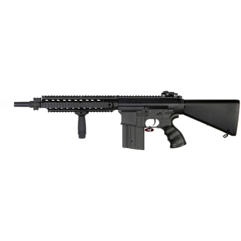 Golden Eagle JG Commando SR-25 Airsoft AEG with Quad RIS