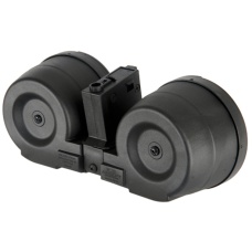 ICS Airsoft M4/M16 3000Rd Electric Winding C-MAG Drum Magazine