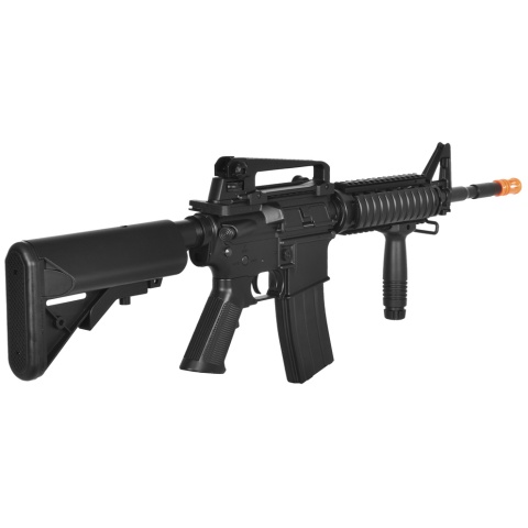 Lancer Tactical Polymer M4 RIS LT-04B Airsoft Gun AEG Rifle - BLACK
