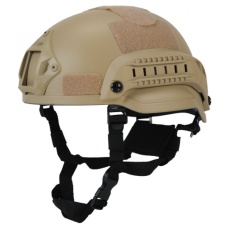 Lancer Tactical MICH 2002 SF Type Tactical Helmet - TAN