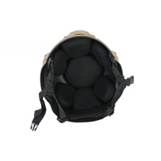 Lancer Tactical MICH 2002 SF Type Tactical Helmet - TAN