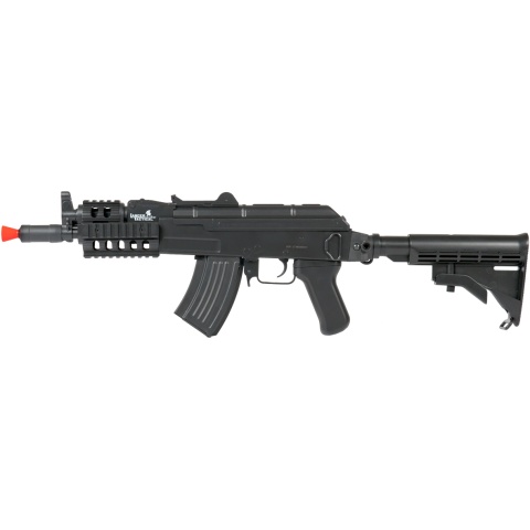 Lancer Tactical Tactical AK74U AEG w/ Full RIS Handguard - BLACK