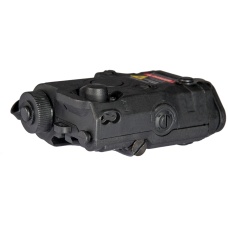 Lancer Tactical PEQ-15 Battery Case and Red Laser Designator - BLACK