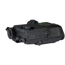 Lancer Tactical PEQ-15 LA-5 Battery Case w/ Green Laser Designator - BLACK
