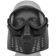 UK Arms Airsoft Tactical Full Face Mask w/ Wire Mesh Eye Protection
