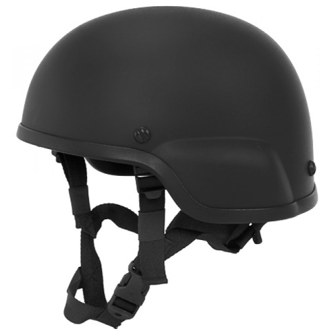 Lancer Tactical MICH 2000 ACH Tactical Helmet - BLACK