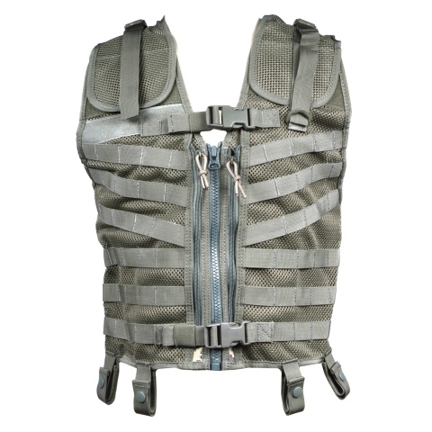 AMA 600D MOLLE Mesh Airsoft Vest - ACU