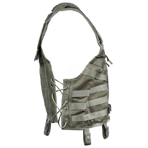 AMA 600D MOLLE Mesh Airsoft Vest - ACU