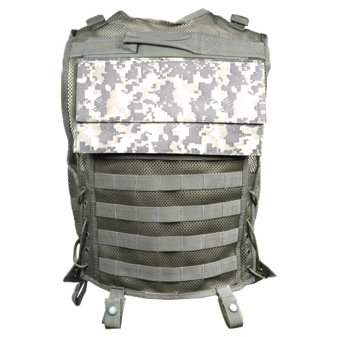 AMA 600D MOLLE Mesh Airsoft Vest - ACU