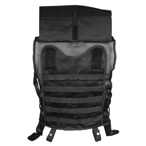 AMA 600D Construction MOLLE Vest - BLACK