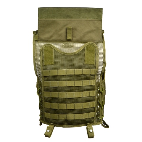 AMA 600D MOLLE Mesh Airsoft Vest - OD GREEN