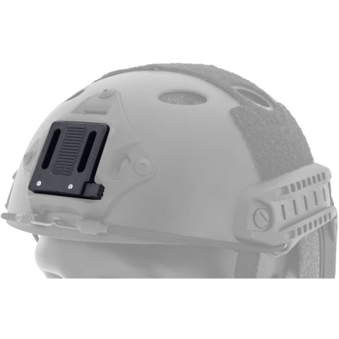 UK Arms Airsoft NVG Mount Adapter for Modular Helmets - BLACK