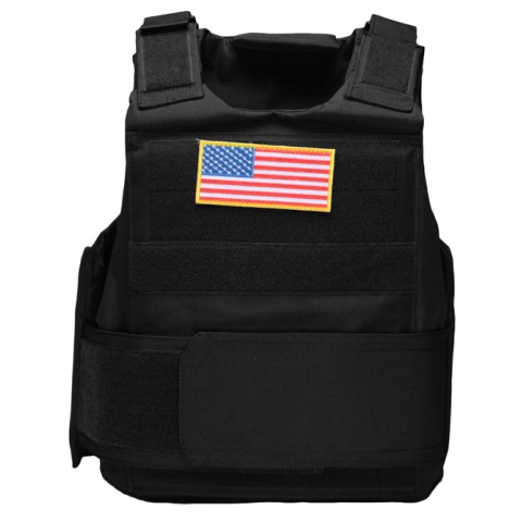 AMA 600D M-Armor Tactical Airsoft Vest - BLACK