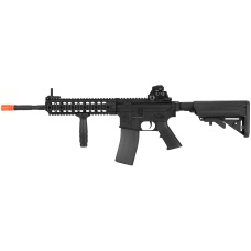 Lancer Tactical Airsoft M4 AEG EBB System w/ URX3 Rail - BLACK