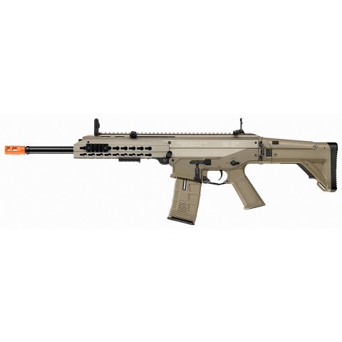 ICS Airsoft CXP APE Full Metal KeyMod Handguard Long Barrel Type- TAN