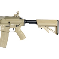 ICS Airsoft CXP-16 PROLINE Tactical AEG w/ QD Suppressor - TAN