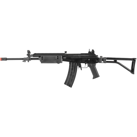 ICS Airsoft Galil ICAR GR AEG w/ Top Rail, Foldable Stock - BLACK
