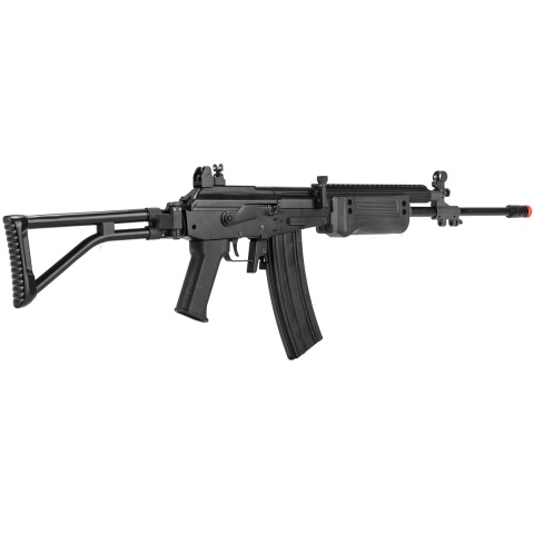 ICS Airsoft Galil ICAR GR AEG w/ Top Rail, Foldable Stock - BLACK