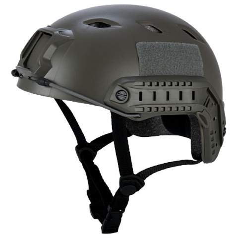 Lancer Tactical BJ Type Tactical Helmet Medium - OD GREEN