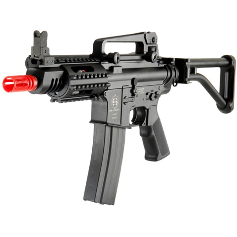 ICS Airsoft CQB M4 AEG Full Metal w/ Folding Stock - BLACK