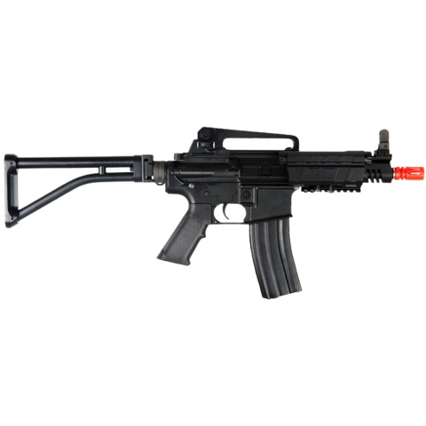 ICS Airsoft CQB M4 AEG Full Metal w/ Folding Stock - BLACK