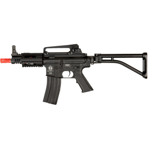 ICS Airsoft CQB M4 AEG Full Metal w/ Folding Stock - BLACK