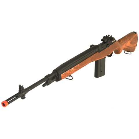 CYMA Airsoft M14 Fully Automatic AEG Rifle w/ Real Laminate Wood Stock
